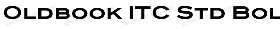 Oldbook ITC Std Bold Italic字体转换